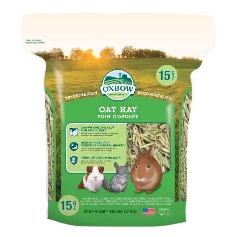Oxbow 15oz oat hay small animal