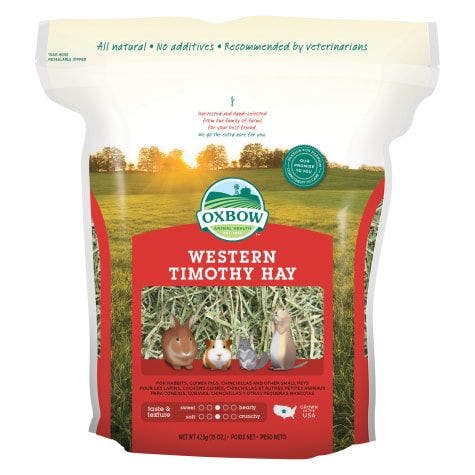 Oxbow 15oz western timothy hay small animal