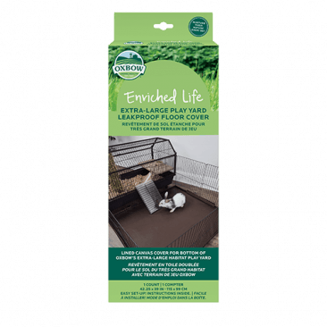 Oxbow extra large play yard leak proof floor cover small animal