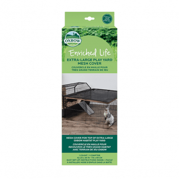 Oxbow extra large play yard mesh top cover small animal