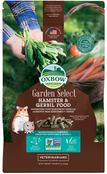 Oxbow garden select 1.5lb adult hamster gerbil small animal