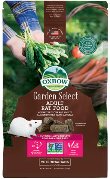 Oxbow garden select 2.5lb adult rat small animal