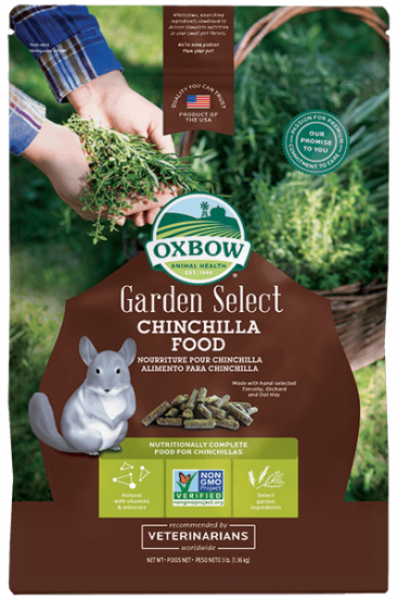 Oxbow garden select 3lb chinchilla small animal – Brothers Country