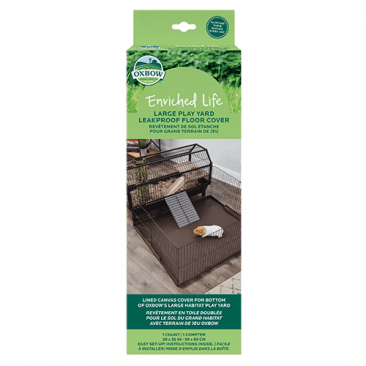 Oxbow large play yard leak proof floor cover small animal