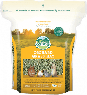 Oxbow 90oz timothy orchard grass hay small animal