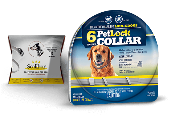 Petlock 6 month flea tick large collar