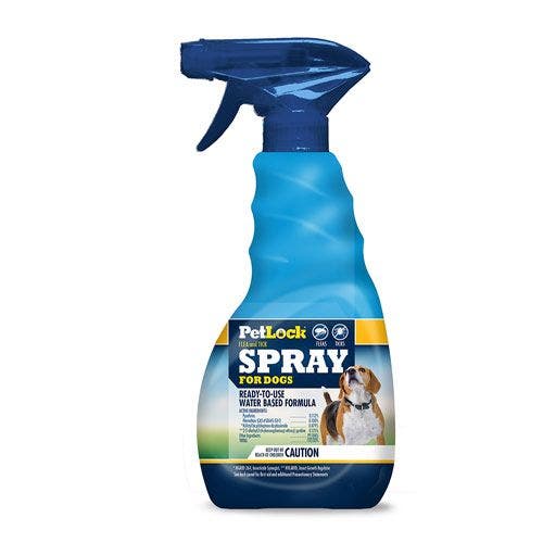 Petlock flea tick 12oz dog spray dog