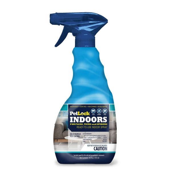 Petlock flea tick 16oz indoor spray dog