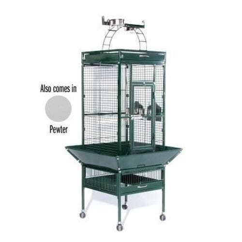 Prevue Hendryx 18x18x57 inch black kd cockatiel cage bird – Brothers  Country Supply