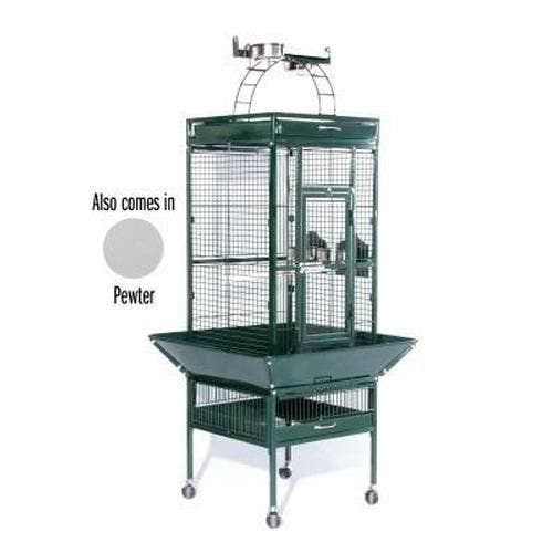 Prevue Hendryx 18x18x57 inch black kd cockatiel cage bird