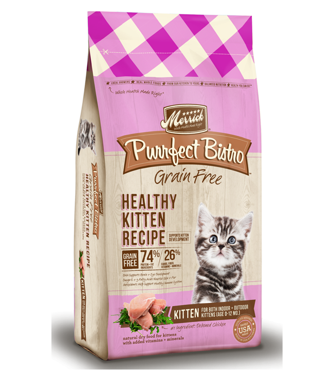Merrick 7lb purrfect bistro kitten