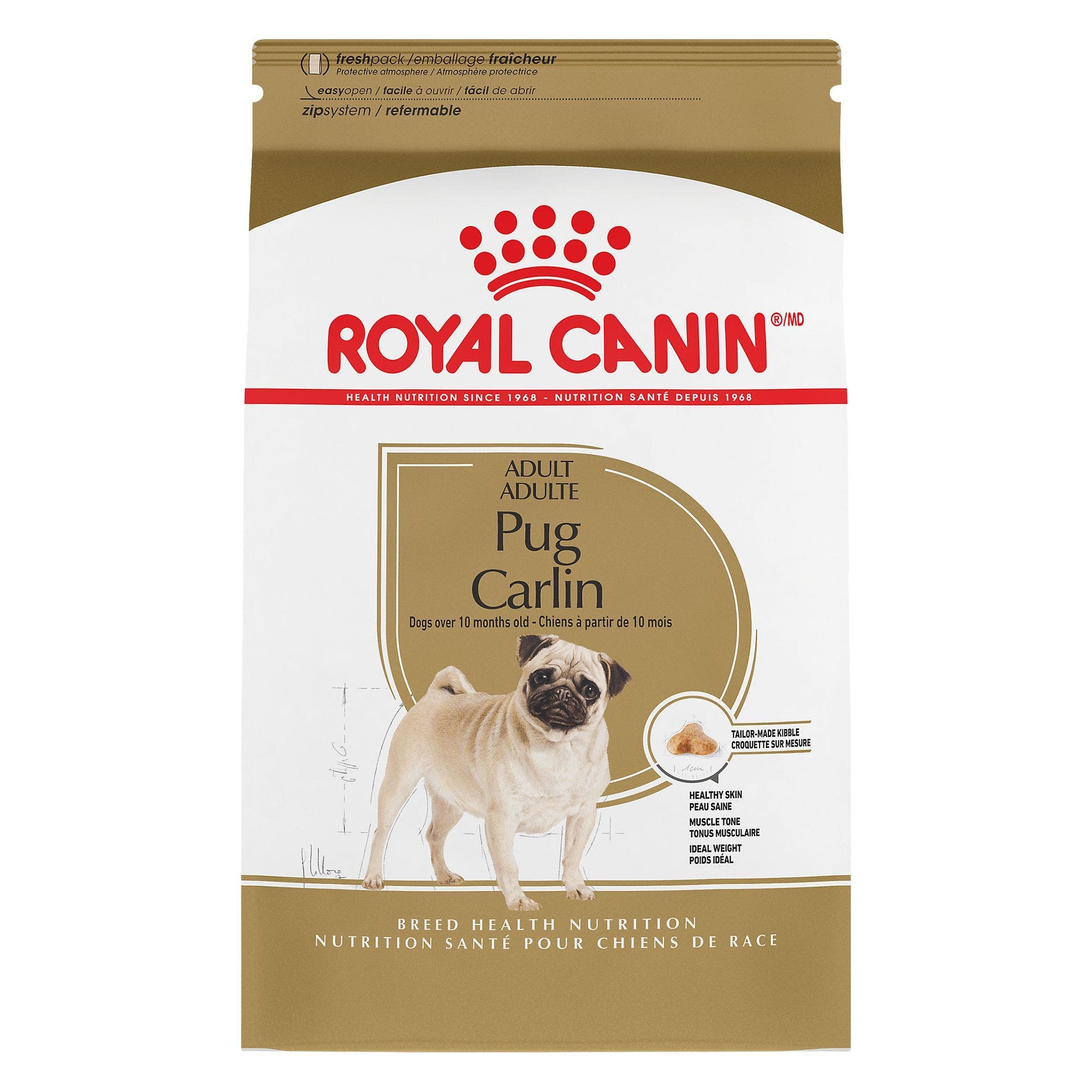 Good dog food for pugs sale