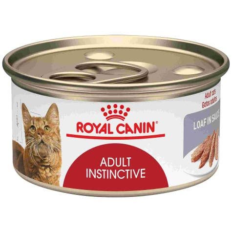 Royal Canin Feline Health Nutrition Adult Instinctive Loaf In Sauce Canned Cat Food, 5.1 oz