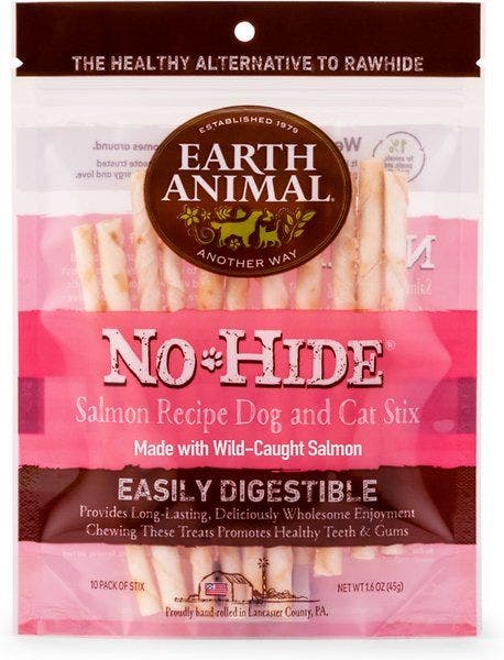 No Hide salmon stix 10 pack dog treats