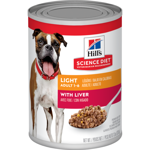 Science Diet 13oz Adult Light with Liver Dog Food