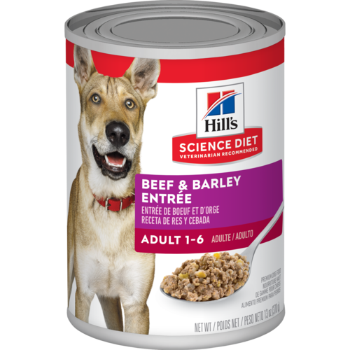 Science Diet 13oz Adult 7+ Beef & Barley Entrée Dog Food