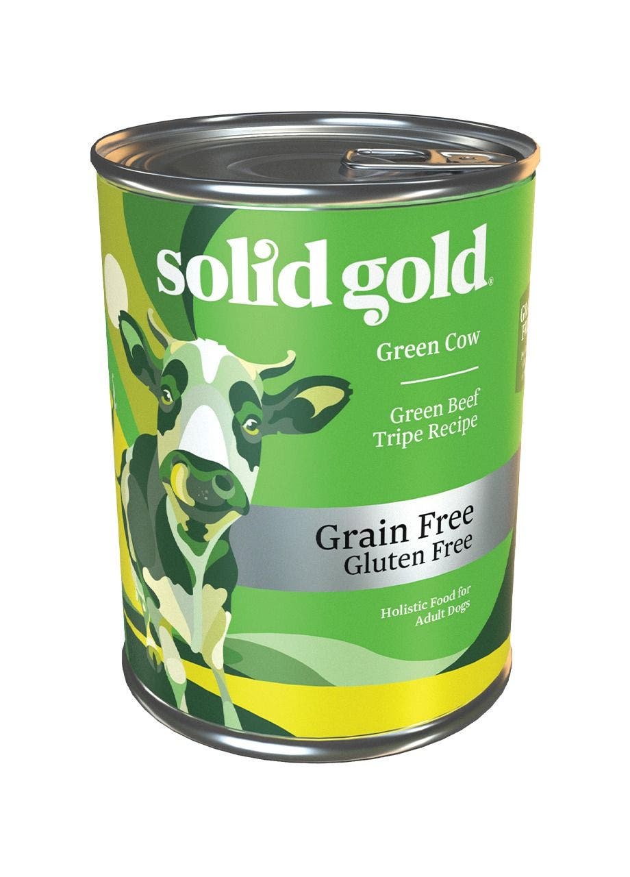 Solid Gold Green Cow 13.2oz Beef Tripe Dog Food Brothers Country