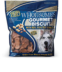 Sportmix 3lb grain free peanut biscuit dog treats