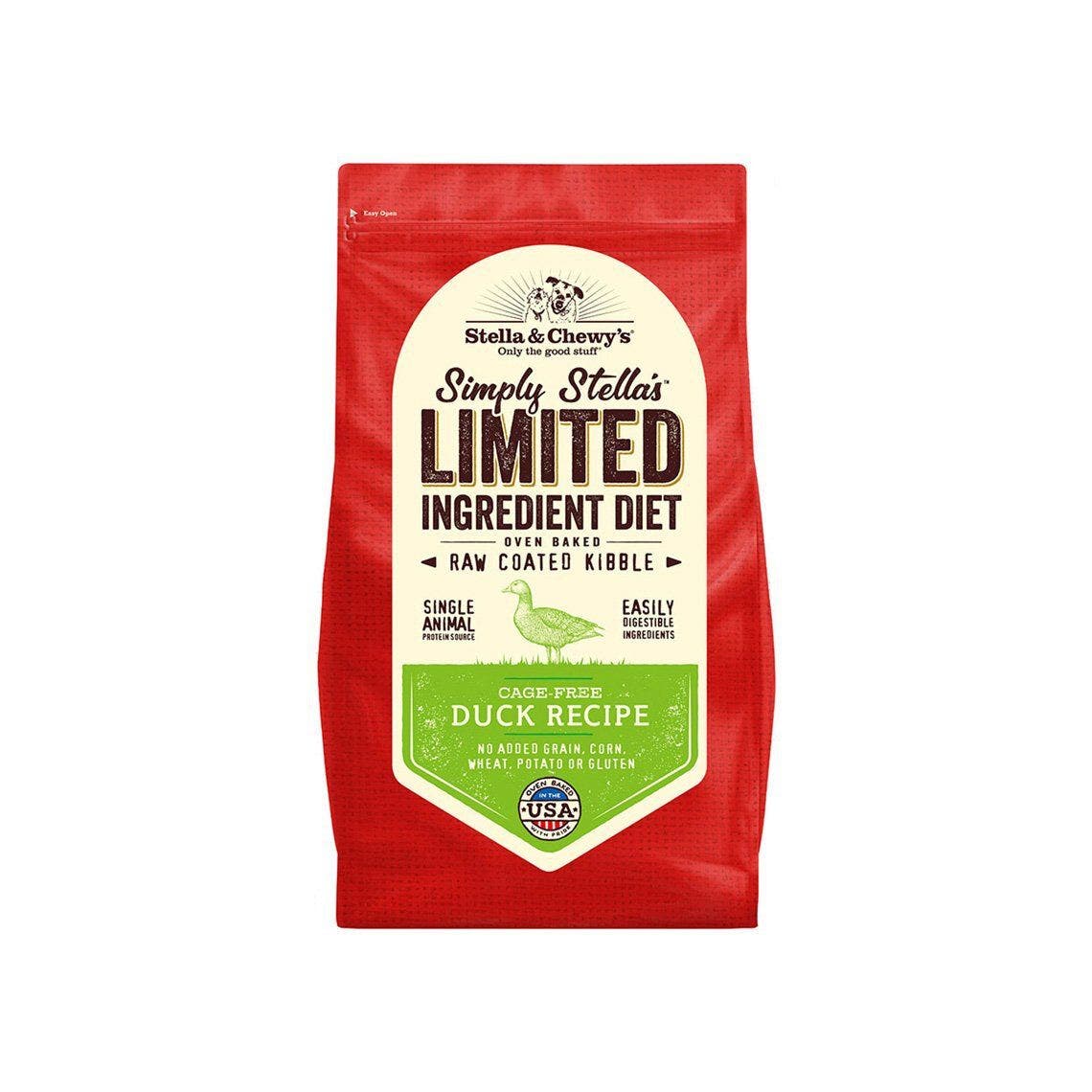 Stella and Chewy's 3.5lb duck recipe dog food