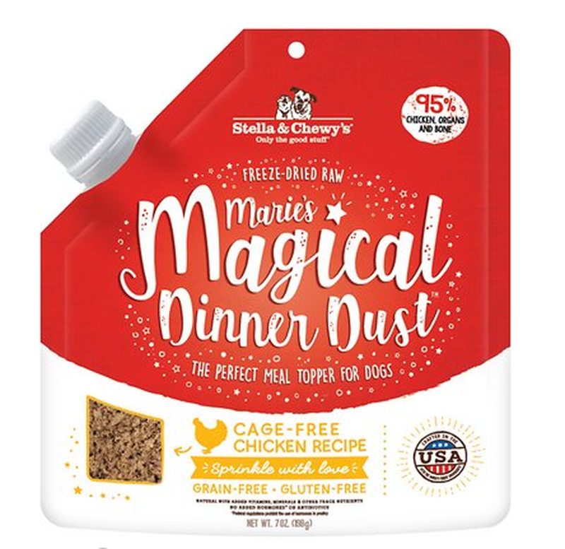 Stella and Chewy's 7oz freeze dried magical chicken dog food