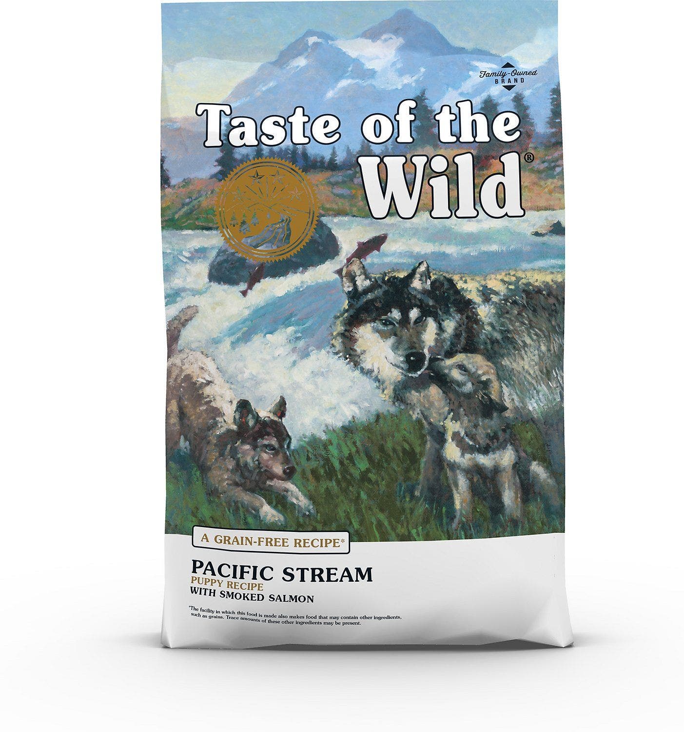 Taste of the Wild 14lb puppy pacific stream dog food