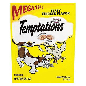 Temptations 6.3oz mega bag tasty chick cat treat