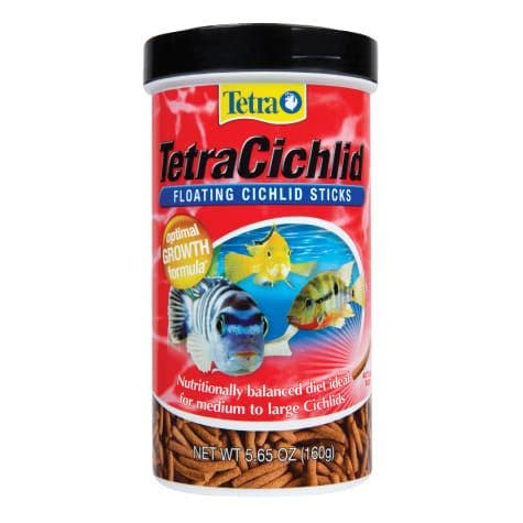 Tetra cichlid sticks 5.65oz fish food