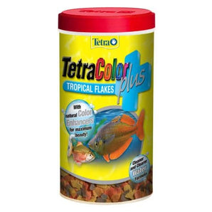 Tetra color flakes 2.2oz fish