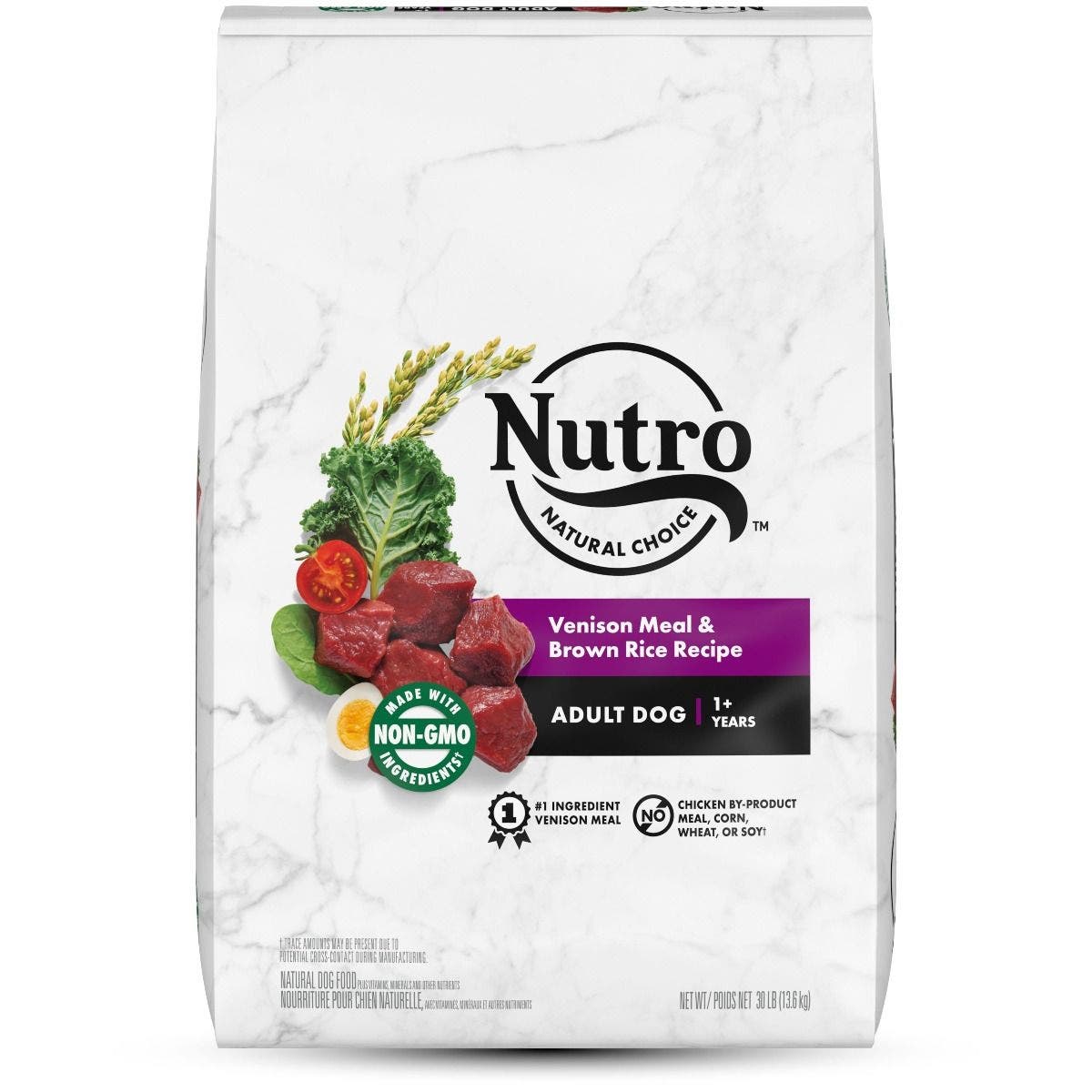 Nutro 30lb Wholesome Venison Dog Food