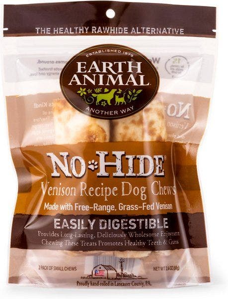 No Hide venison medium 2 pack dog treats