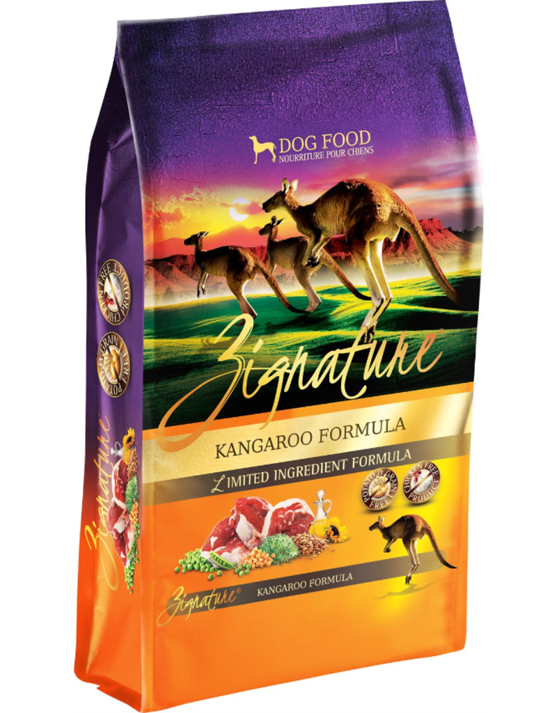 Zignature Kangaroo Formula Dry Dog Food 13.5lb