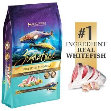 Zignature Whitefish Formula Dry Dog Food 13.5lb