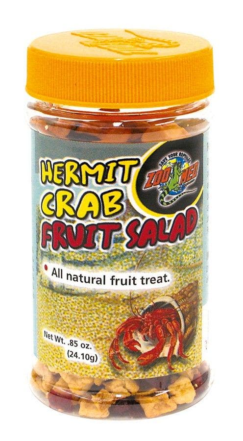 Zoomed Hermit Crab Fruit Salad