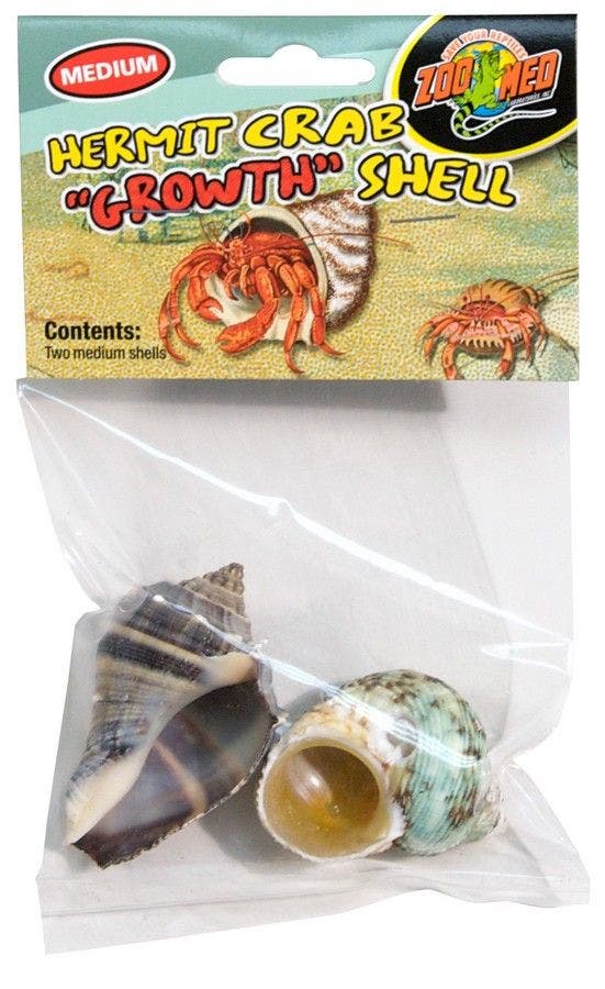Zoomed Hermit Crab 2 Pack Growth Shell - medium