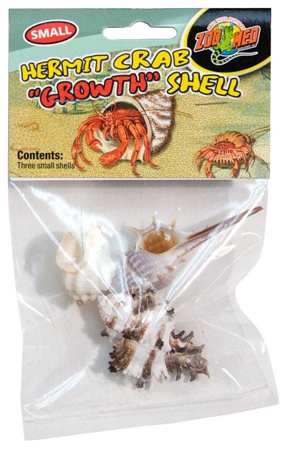 Zoomed Hermit Crab 3 Pack Growth Shell - small