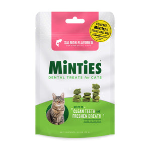 VetIQ Minties Dental Treats for Cats Salmon Flavored 2.5oz