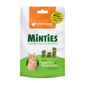 VetIQ Minties Dental Treats for Cats Chicken 2.5oz