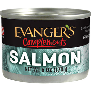 Evangers Complements Grain Free Salmon for Dogs & Cats 6oz