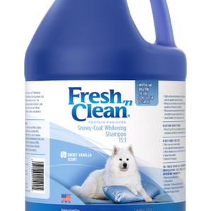 PetAG Fresh 'N Clean Snowy-Coat Whitening Shampoo Vanilla Scent