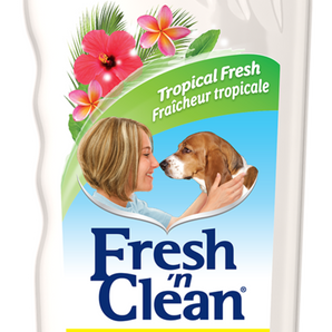 PetAG Fresh 'N Clean Oatmeal 'N Baking Soda Shampoo 18oz Tropical Breeze