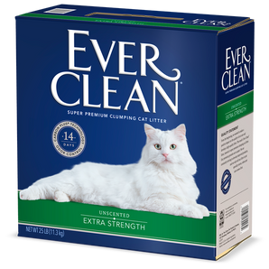 Ever Clean Extra Strength Unscented Cat Litter 25lb