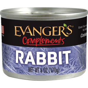 Evangers Complements Grain Free Rabbit Dinner for Dogs 6oz