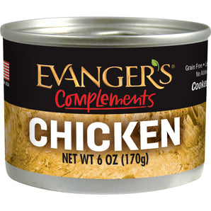 Evangers Complements Grain Free Chicken Dinner for Dogs & Cats 6oz