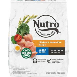 Nutro 30lb Wholesome Large Breed Dog Food