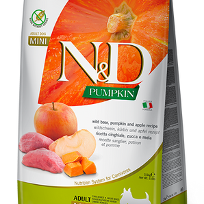 Farmina N&D Dog Pumpkin 5.5lb Adult Mini Apple and Boar