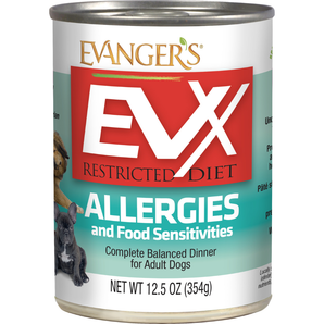 Evangers EVX Restricted Diet: Allergies and Food Sensitivities for Dogs 12.5oz