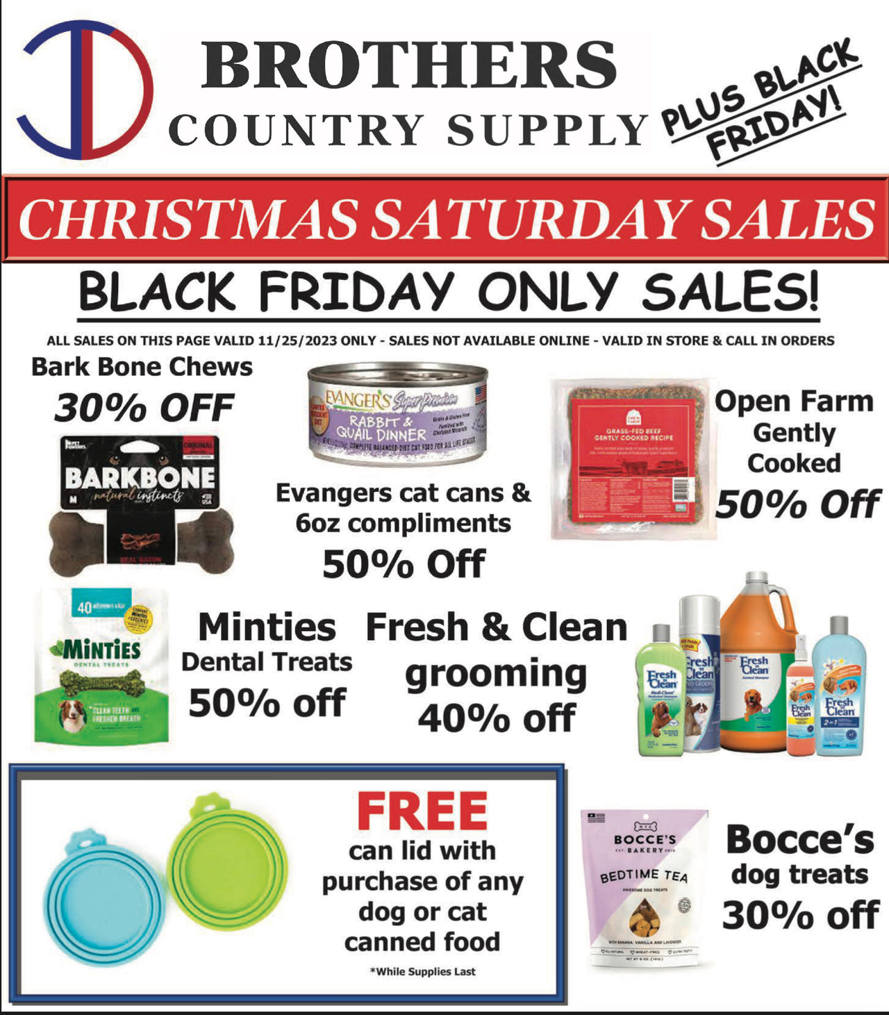 Promotions Brothers Country Supply