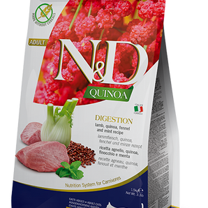 Farmina N&D Cat Digestion Quinoa and Lamb 11lb