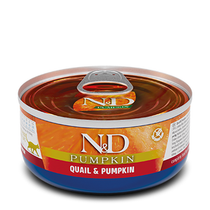 Farmina N&D Pumpkin Feline Quail and Pumpkin Cat Food 2.5oz