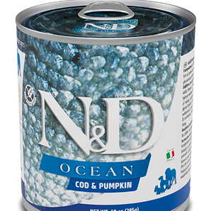 Farmina N&D Ocean Canine Cod and Pumpkin Dog Food 10oz